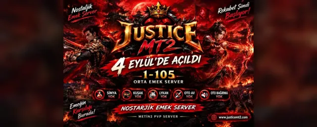 JusticeMt2 tanıtım bannerı