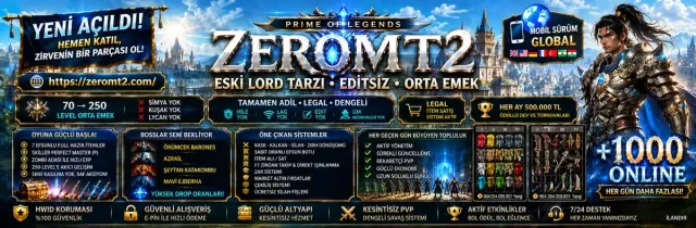 ZeroMT2 tanıtım bannerı